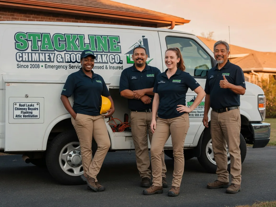 Chimney flashing repair company in Tyler, TX